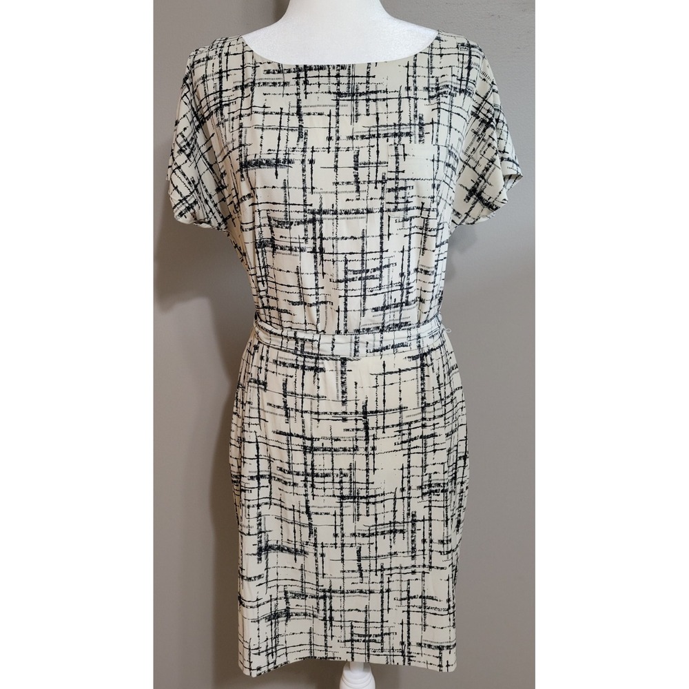 A/X Armani Exchange Mini Tie-Waist Shift Dress